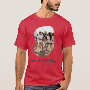 LGBT LGBTQ Beste Mamas je benutzerdefiniertes Foto T-Shirt