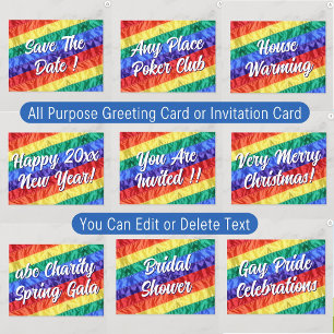 LGBT LGBTQ Erstellen Sie Ihren eigenen benutzerdef Einladung