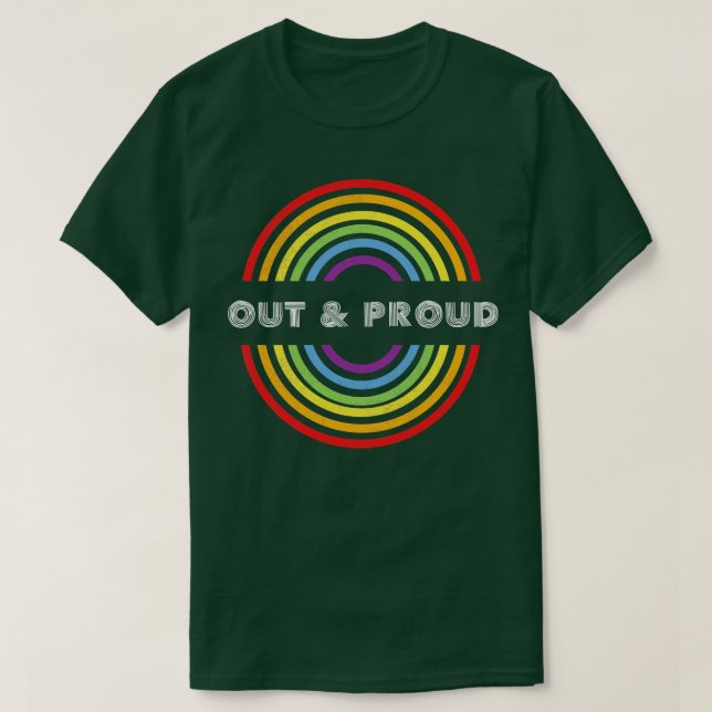 LGBT-LGBTQ-T-LGBT-Unterstützung für LGBT-T-Anwendu T-Shirt (Design vorne)