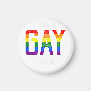 LGBT Liebe Gay Son - Gay Pride Outfit Gay Pride Pa Magnet