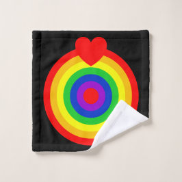 #LGBT #Liebe #pride #gay #lesbian #space #parade Badhandtuch Set