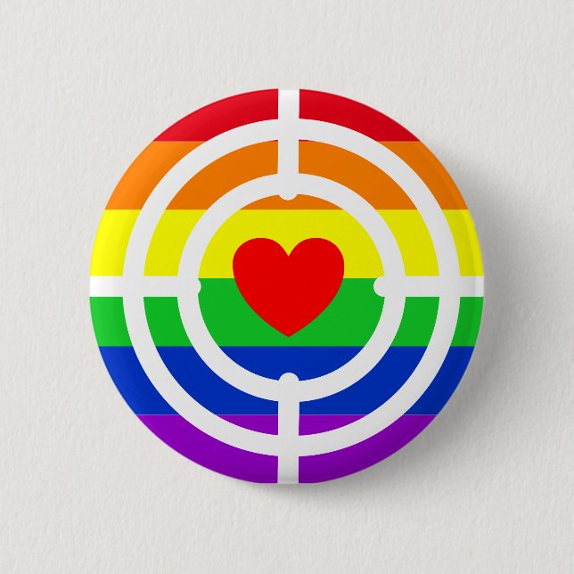 #LGBT #Liebe #pride #gay #lesbian #space #parade Button (Vorderseite)