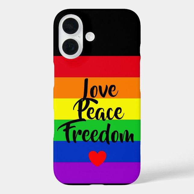 #LGBT #Liebe #pride #gay #lesbian #space #parade Case-Mate iPhone Hülle (Rückseite)