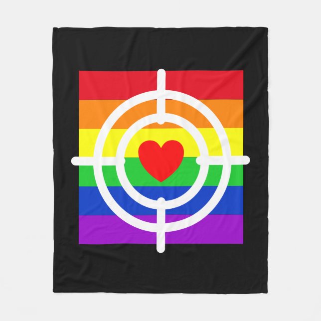 #LGBT #Liebe #pride #gay #lesbian #space #parade Fleecedecke (Vorderseite)