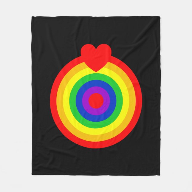#LGBT #Liebe #pride #gay #lesbian #space #parade Fleecedecke (Vorderseite)