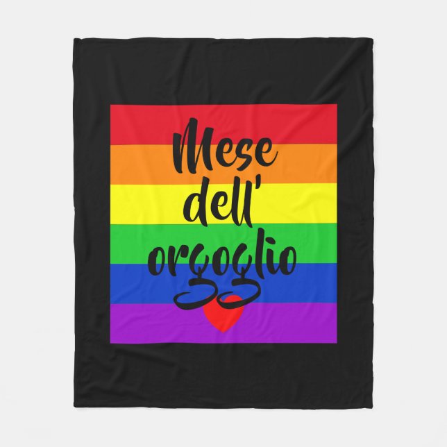 #LGBT #Liebe #pride #gay #lesbian #space #parade Fleecedecke (Vorderseite)