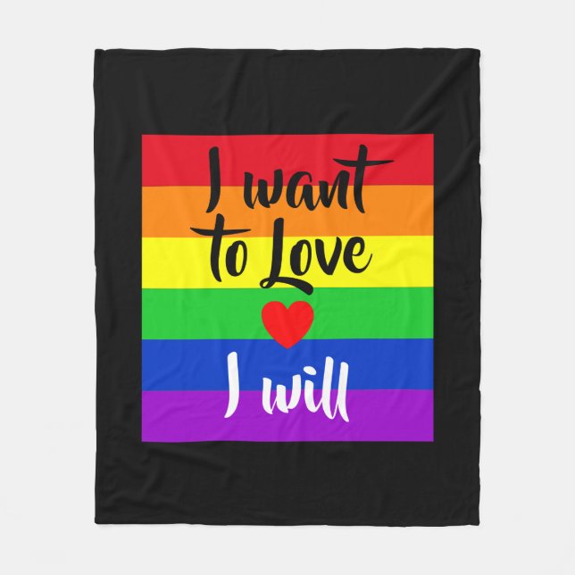 #LGBT #Liebe #pride #gay #lesbian #space #parade Fleecedecke (Vorderseite)