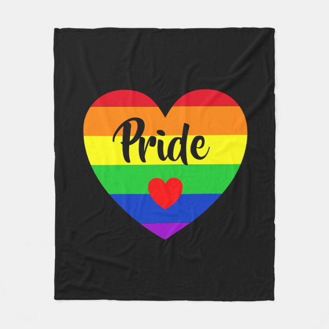 #LGBT #Liebe #pride #gay #lesbian #space #parade Fleecedecke (Vorderseite)