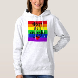 #LGBT #Liebe #pride #gay #lesbian #space #parade Hoodie