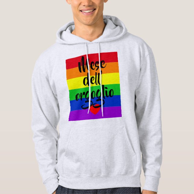 #LGBT #Liebe #pride #gay #lesbian #space #parade Hoodie (Vorderseite)