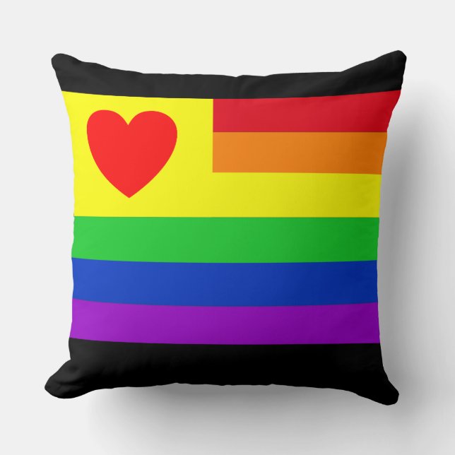 #LGBT #Liebe #pride #gay #lesbian #space #parade Kissen (Vorderseite)