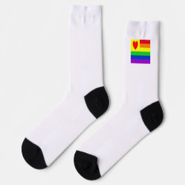 #LGBT #Liebe #pride #gay #lesbian #space #parade Socken