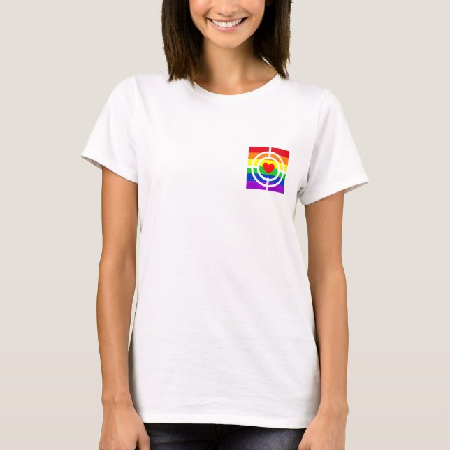 #LGBT #Liebe #pride #gay #lesbian #space #parade T-Shirt (Vorderseite)