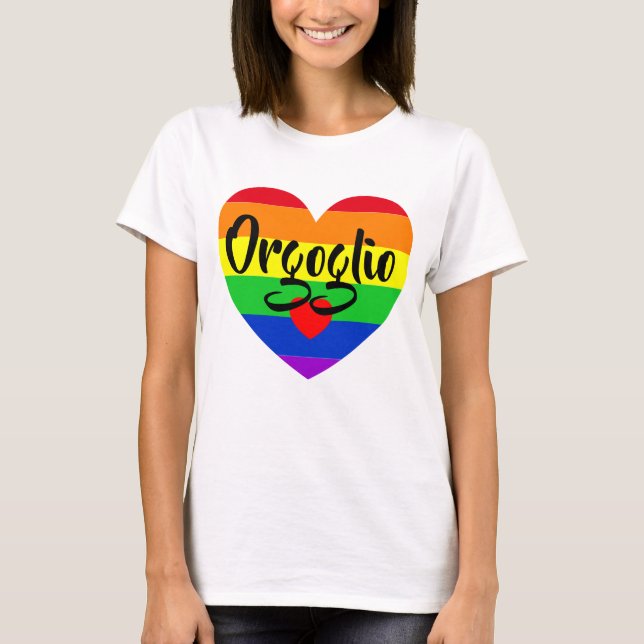 #LGBT #Liebe #pride #gay #lesbian #space #parade T-Shirt (Vorderseite)
