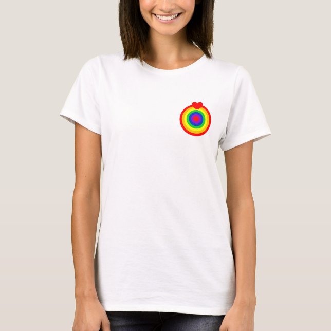 #LGBT #Liebe #pride #gay #lesbian #space #parade T-Shirt (Vorderseite)
