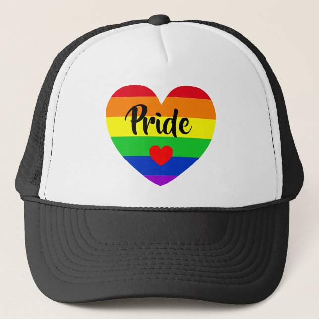 #LGBT #Liebe #pride #gay #lesbian #space #parade Truckerkappe (Vorderseite)