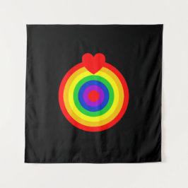 #LGBT #Liebe #pride #gay #lesbian #space #parade Wandteppich