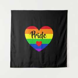 #LGBT #Liebe #pride #gay #lesbian #space #parade Wandteppich