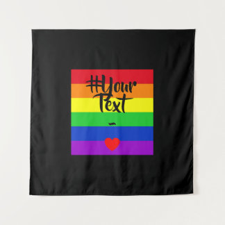 #LGBT #Liebe #pride #gay #lesbian #space #parade Wandteppich