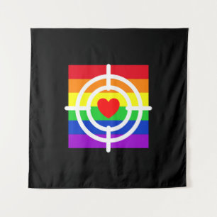 #LGBT #Liebe #pride #gay #lesbian #space #parade Wandteppich
