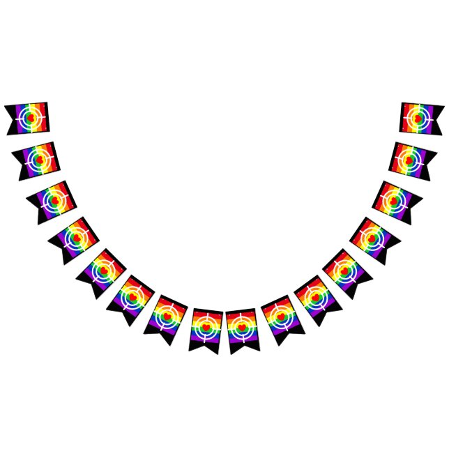 #LGBT #Liebe #pride #gay #lesbian #space #parade Wimpelkette (Alle)