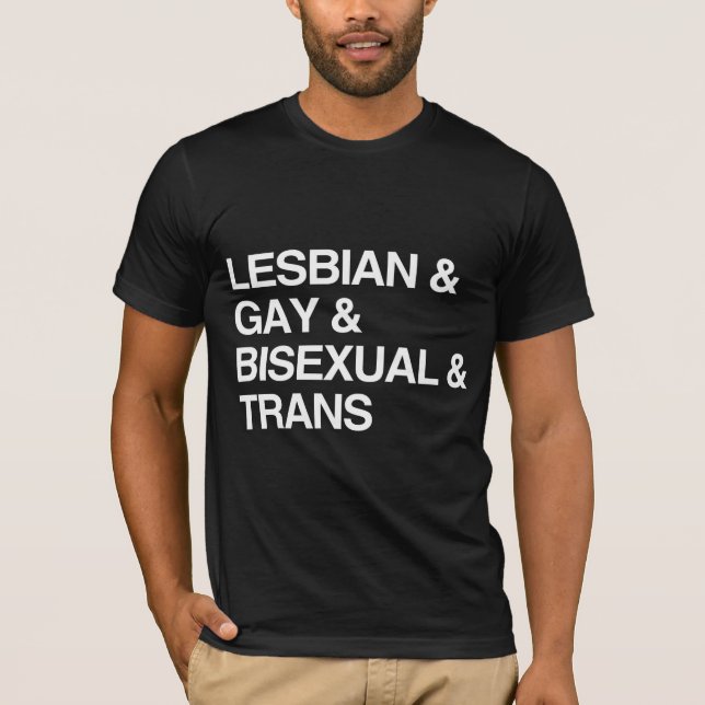LGBT-LISTE T-Shirt (Vorderseite)