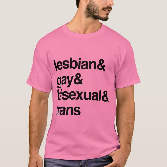 LGBT-LISTE T-Shirt (Vorderseite)