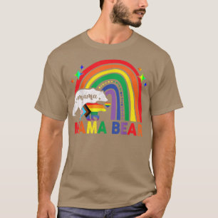 LGBT Mama Bear Gay Pride Gleichberechtigung Rechte T-Shirt