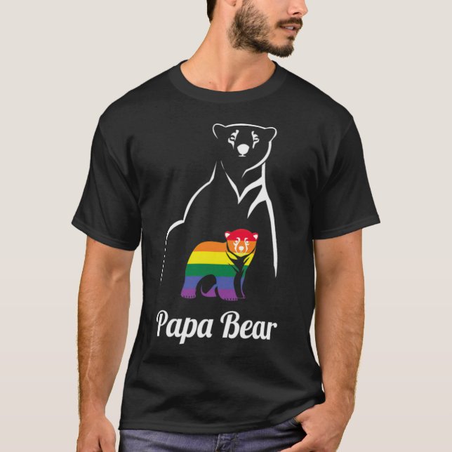 LGBT Mama Bear T - Standard-Skala-4_00x T-Shirt (Vorderseite)