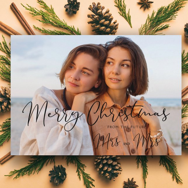 LGBT Minimalistisch Mrs. & Mrs. Christmas (Von Creator hochgeladen)
