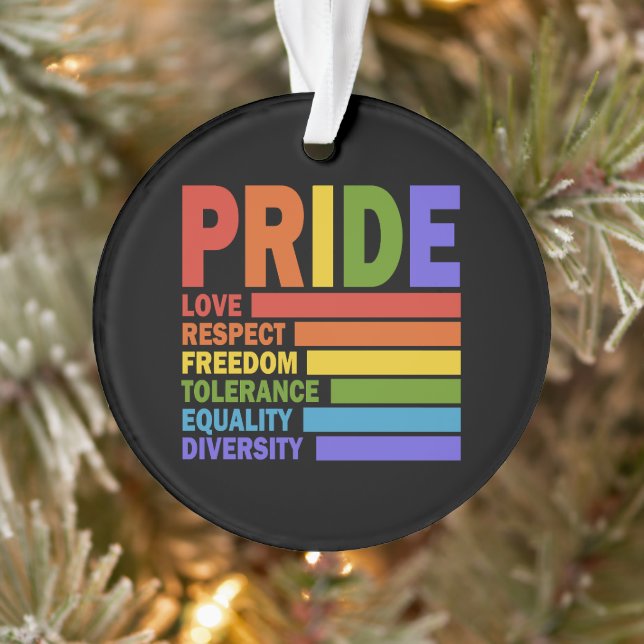 LGBT-Monat des Stolzes Ornament (Baum)