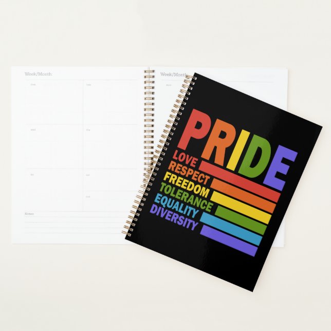 LGBT-Monat Stolz auf Schwule Planer (Anzeige)