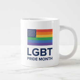 LGBT-Monat Vereinigte Staaten Jumbo-Tasse