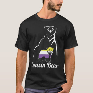 LGBT, nicht binärer Cousin, Bärenbär, nicht binär T-Shirt