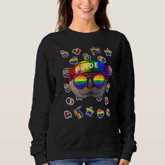Lgbt Otter Gay Pride Month Animal Rainbow Lesbian Sweatshirt