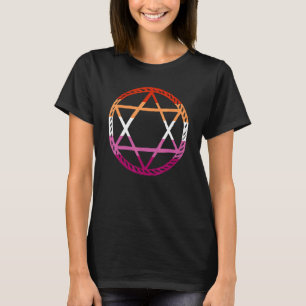 Lgbt Pentagram Goat Goth Lesbian T-Shirt