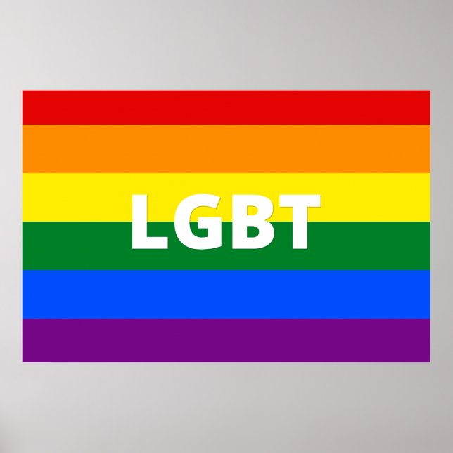 LGBT-Poster Poster (Vorne)