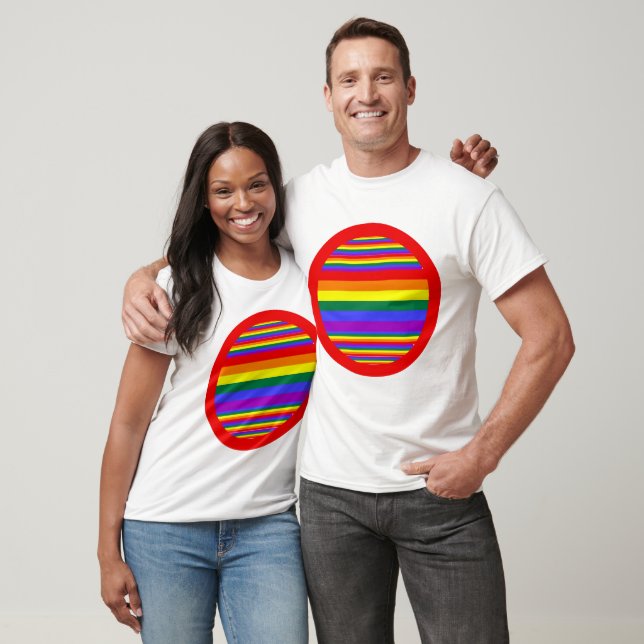 LGBT Pride Colors Men's T-Shirt (Unisex)