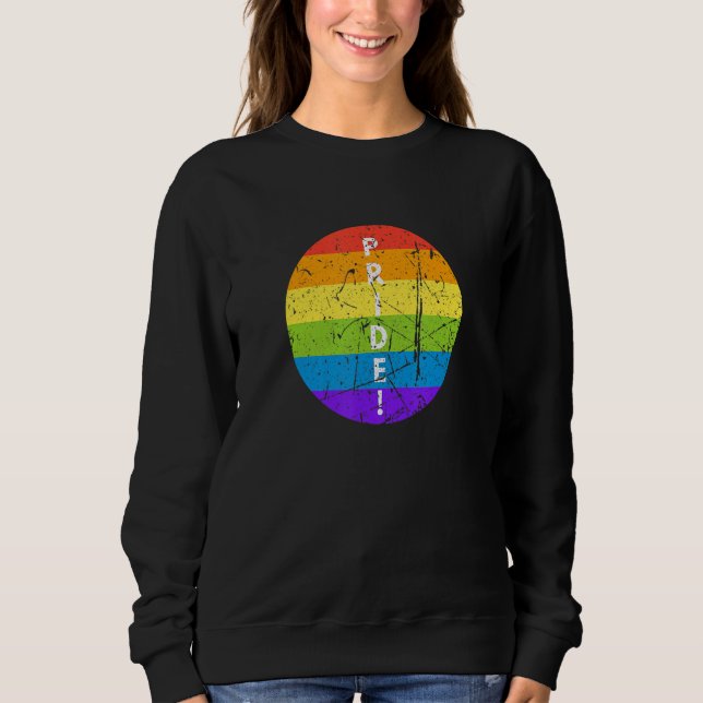 LGBT Pride Equality Awareness Month LGBTQ Communit Sweatshirt (Vorderseite)
