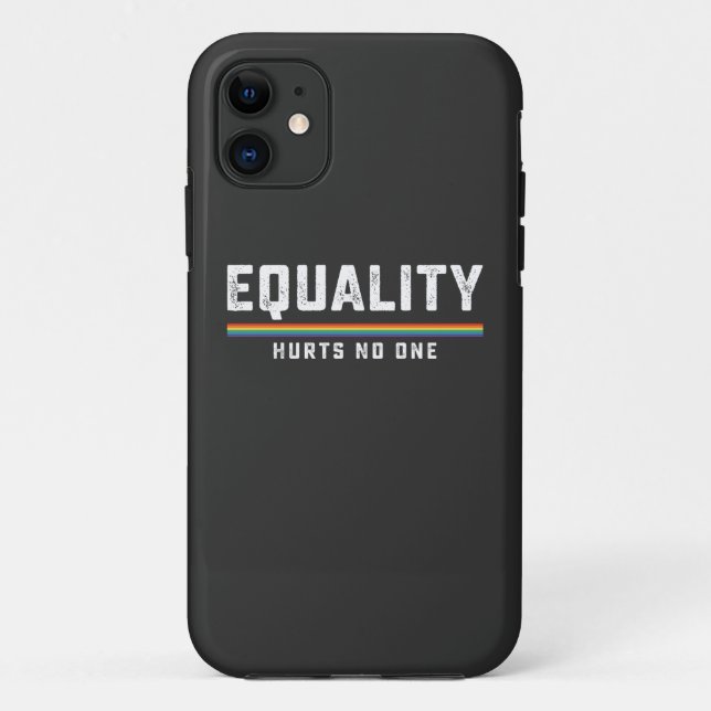 LGBT Pride Equality schadet keinem Schwulen und Le Case-Mate iPhone Hülle (Rückseite)