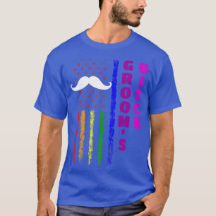 Lgbt Pride Gay Bachelor Party Engagement 1340 T-Shirt