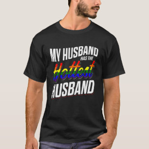 LGBT Pride Gay Bachelor Party heißeste Husband Eng T-Shirt