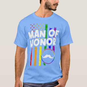 LGbt Pride Gay Bachelor Party Verlobung 1334 T-Shirt