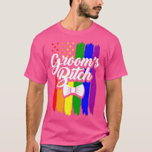 LGbt Pride Gay Bachelor Party Verlobung 1338 T-Shirt