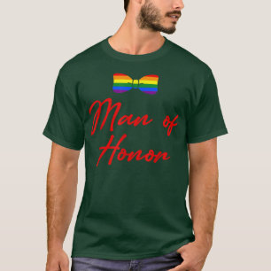 Lgbt Pride Gay Junggesellenabschied Ehrenmann Verl T-Shirt
