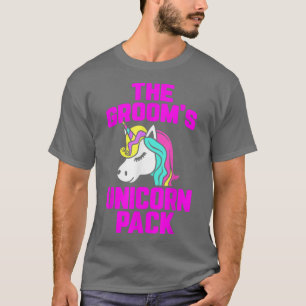Lgbt Pride Gay Junggesellenabschied Einhorn Pack V T-Shirt