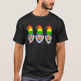LGBT Pride LGBTQ Rainbow Gnomos mit meinem Gn T-Shirt