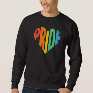 Lgbt Pride Liebe Herz Lgbt Ally Gay Transgender Hu Sweatshirt