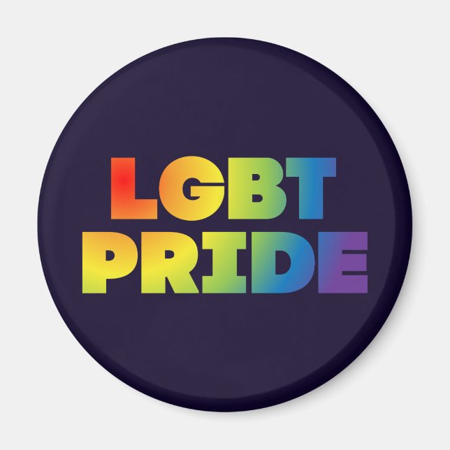 LGBT PRIDE MAGNET (Vorne)