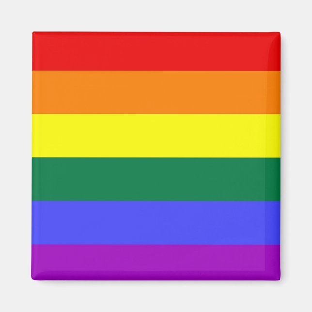 LGBT-Pride-Magnete Magnet (Vorne)
